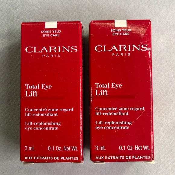Clarins Skincare Clarins Total Eye Lift Sample Set Poshmark